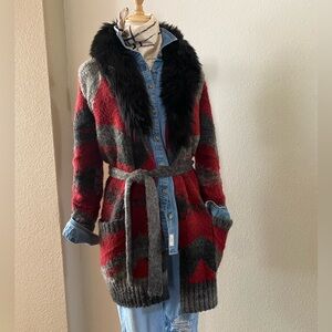 Ralph Lauren Belted Cardigan Sweater Small